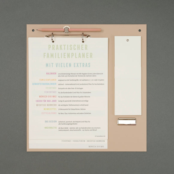 Familienplaner / Kalender / Notizbücher