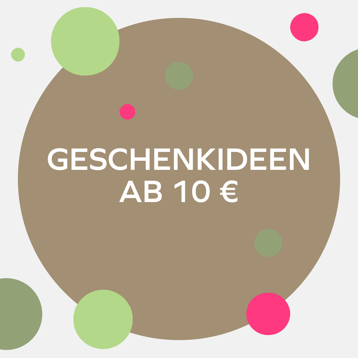 Geschenkideen ab 10 €