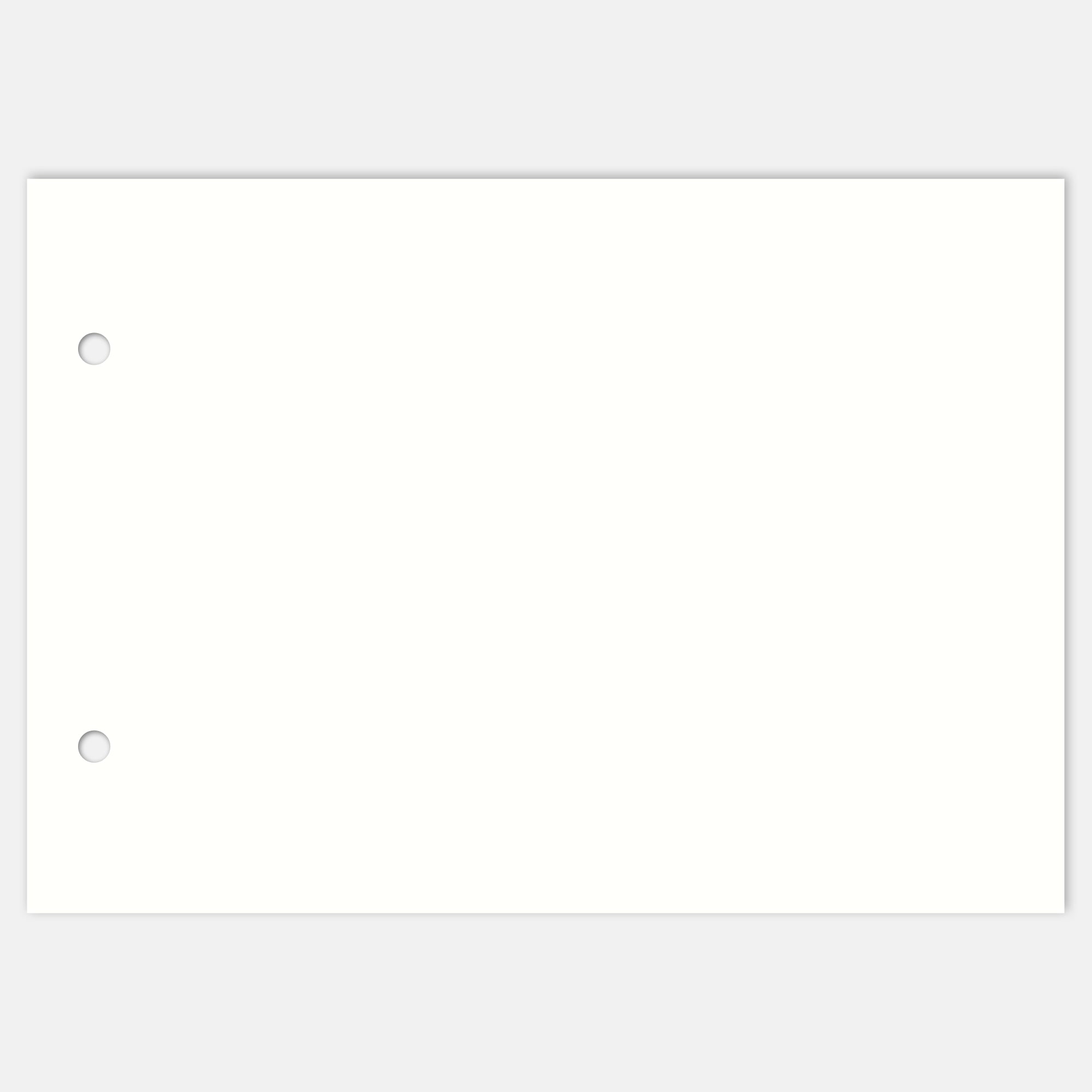 10 Blankobögen 300g A5 Querformat