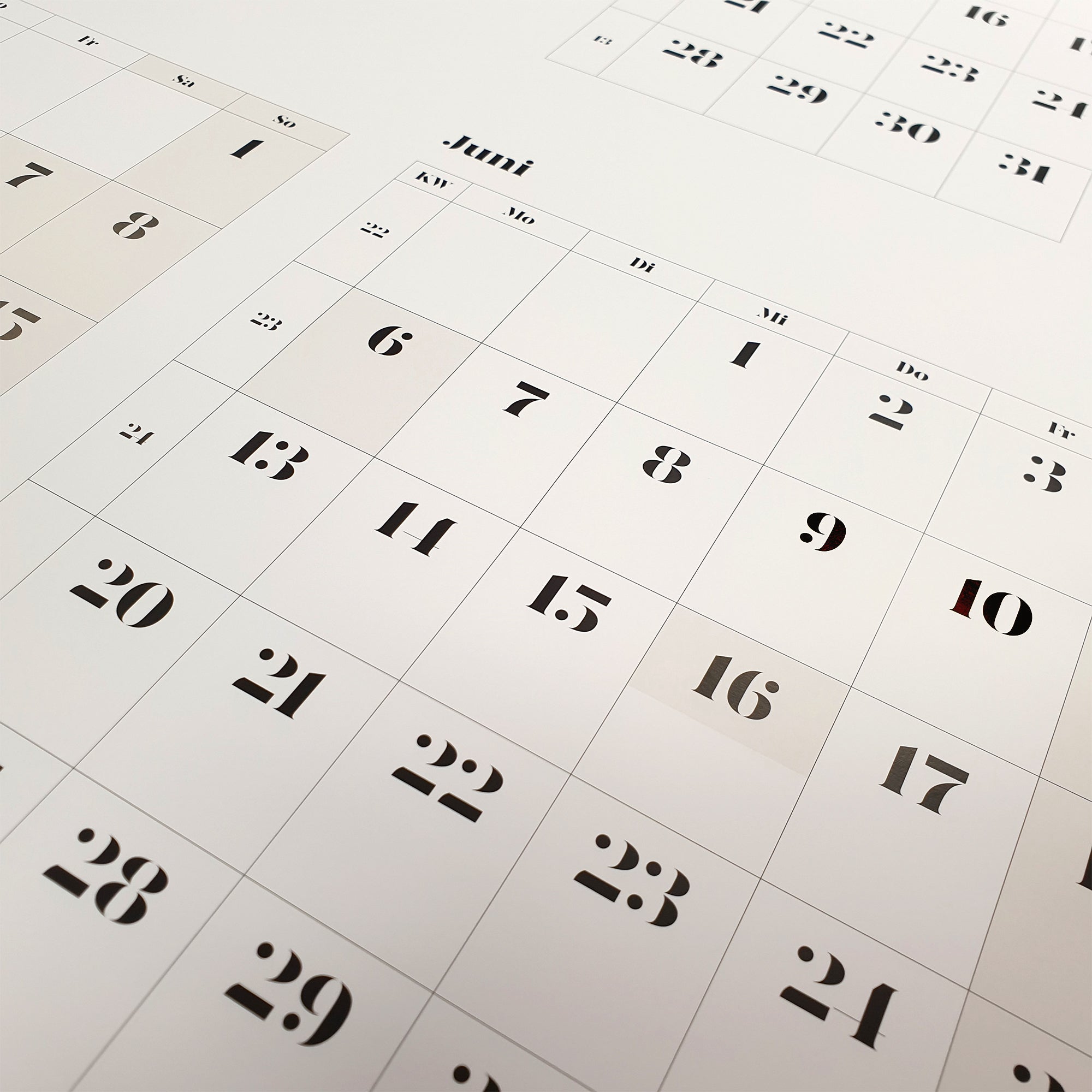 Jahresplaner A0 Rava