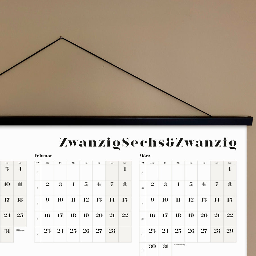 Jahresplaner A0 Rava