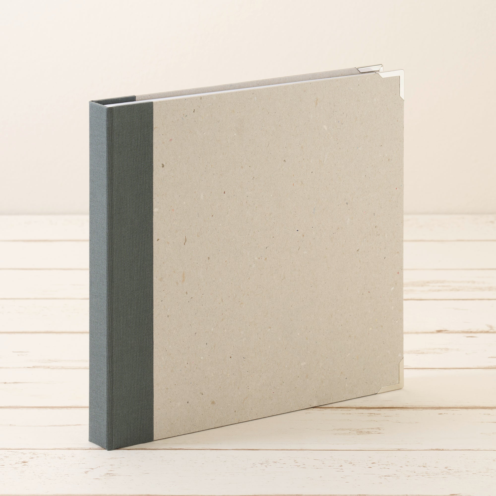 Notizbuch | Skizzenbuch Layflat grau