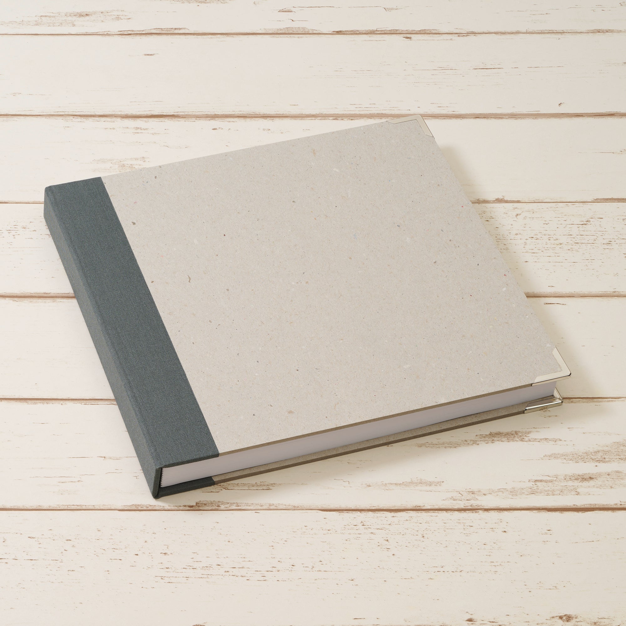 Notizbuch | Skizzenbuch Layflat grau