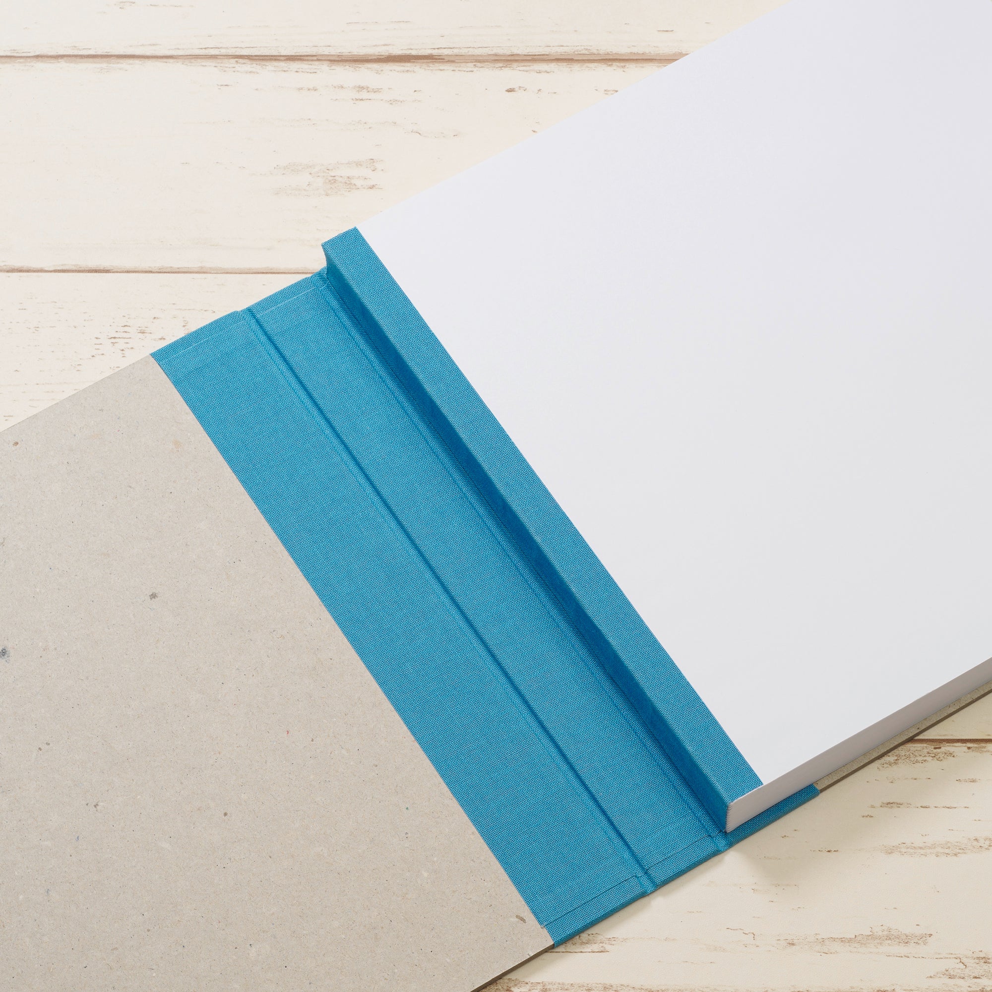 Notizbuch | Skizzenbuch Layflat meerblau