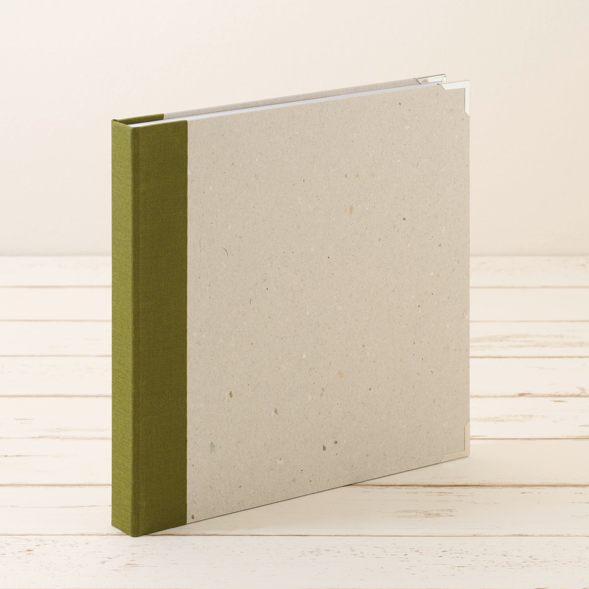 Notizbuch | Skizzenbuch Layflat moos