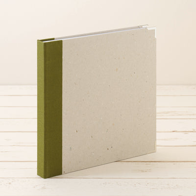 Notizbuch | Skizzenbuch Layflat moos