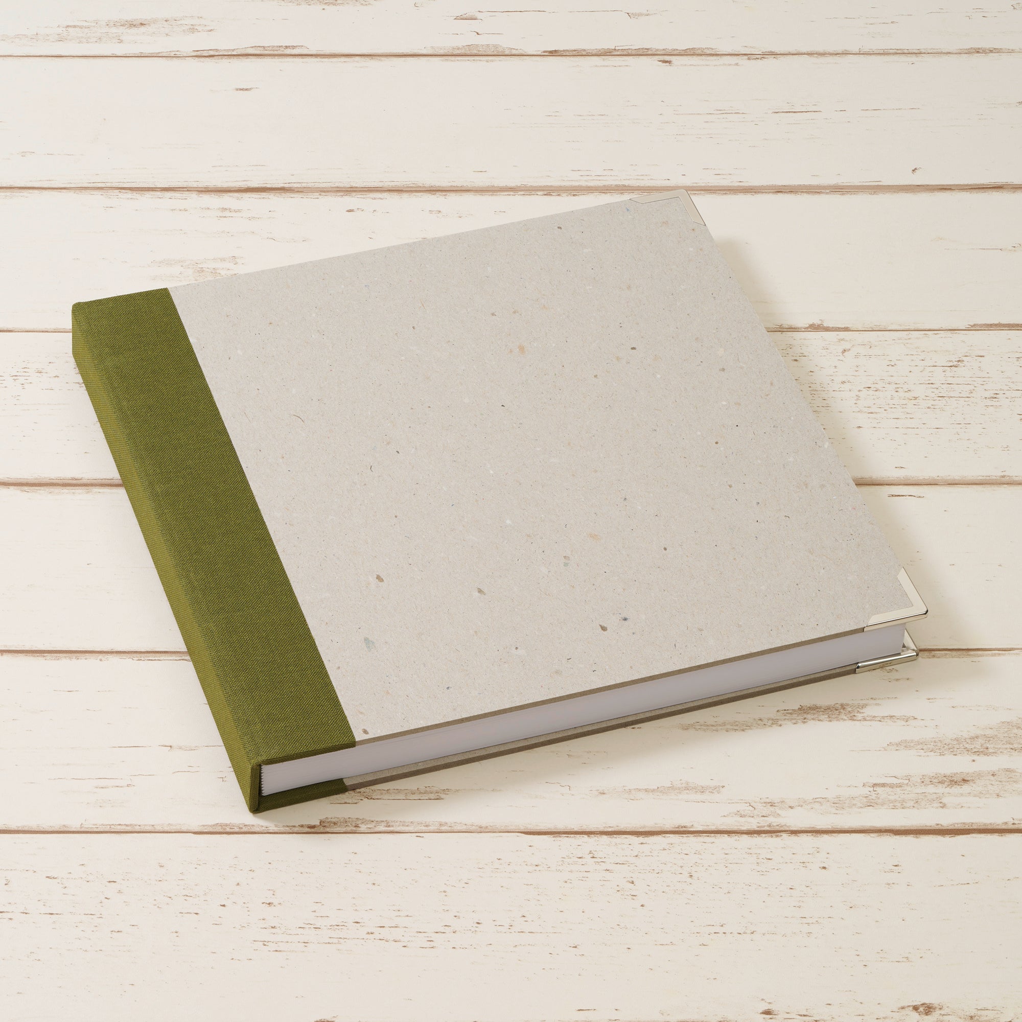 Notizbuch | Skizzenbuch Layflat moos