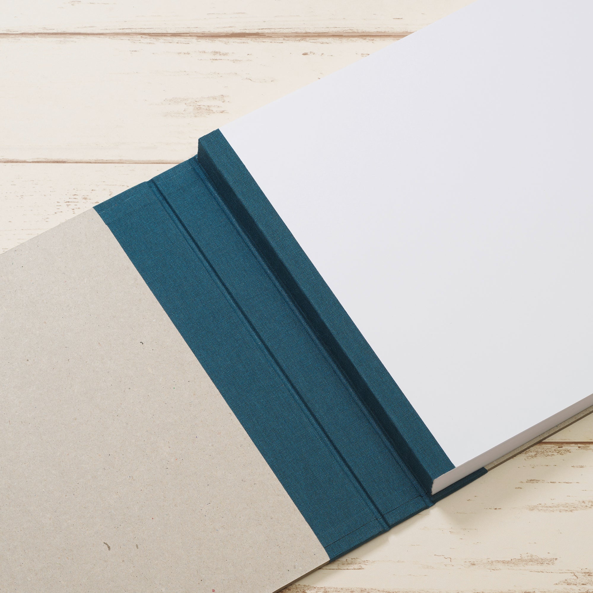 Notizbuch | Skizzenbuch Layflat petrol