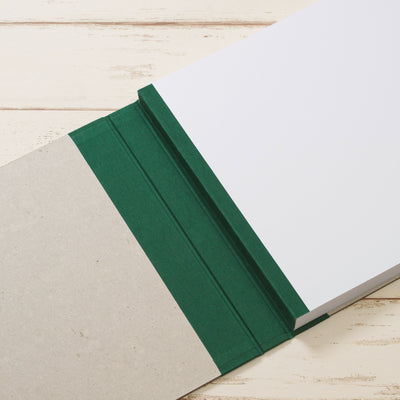 Notizbuch | Skizzenbuch Layflat smaragd