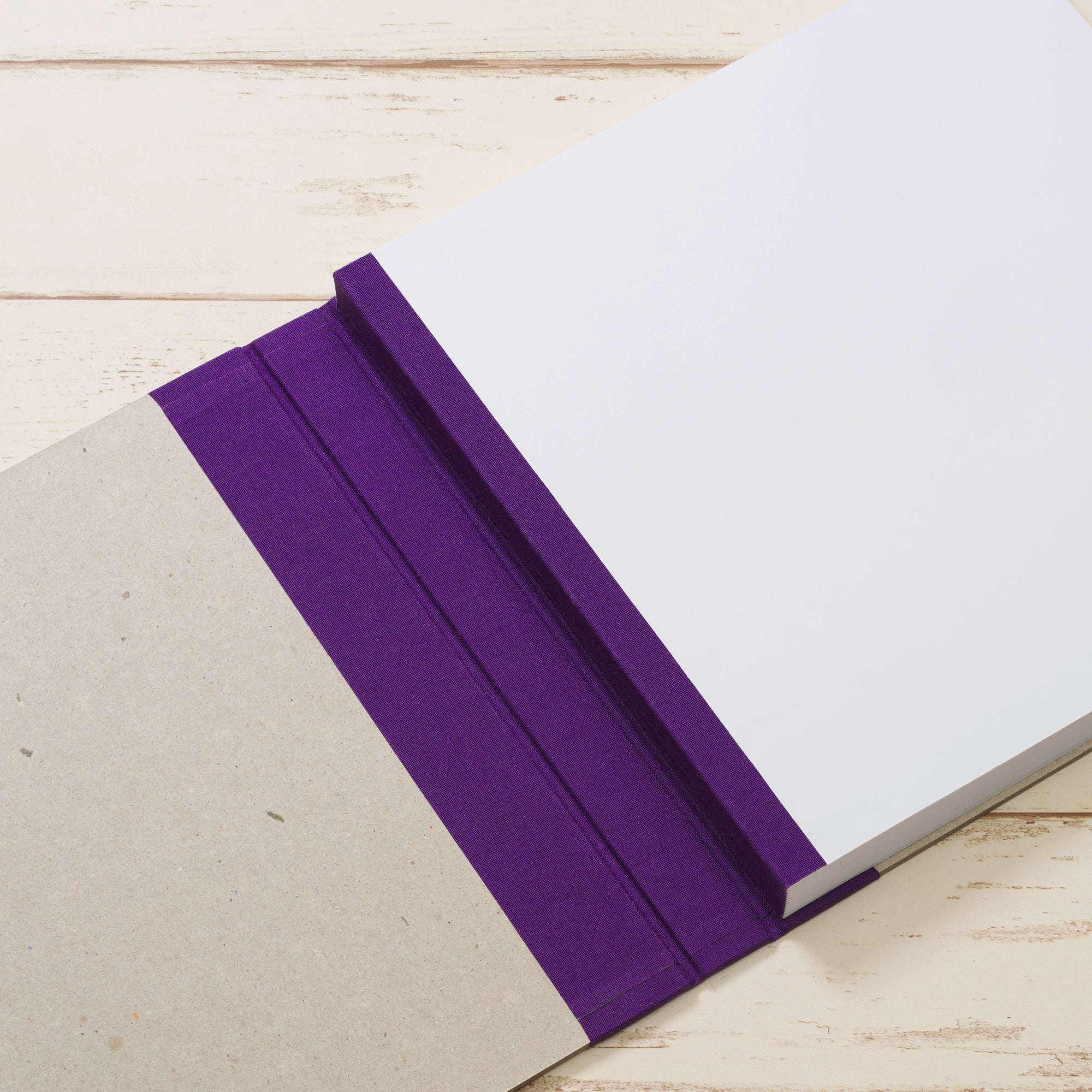 Notizbuch | Skizzenbuch Layflat violett