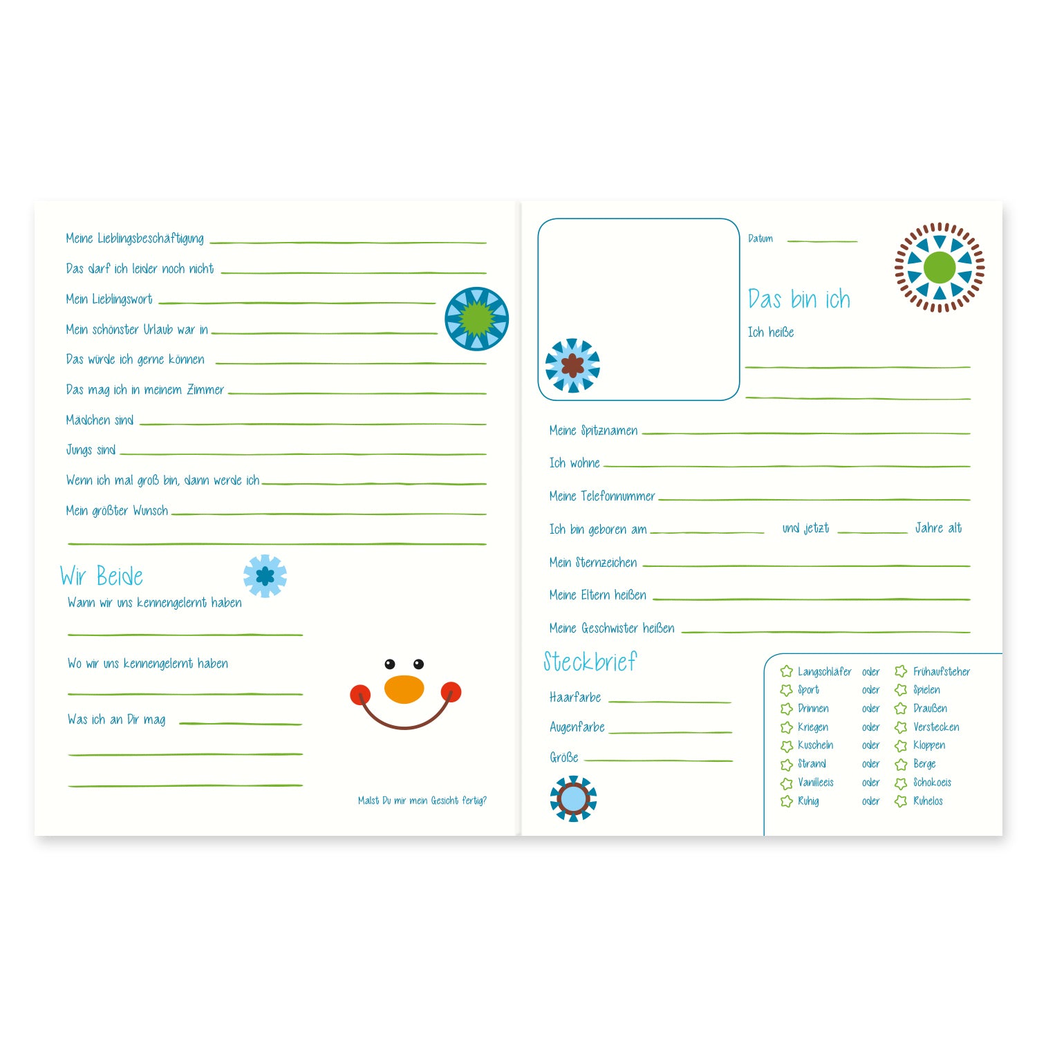 Freundebuch Mädchen