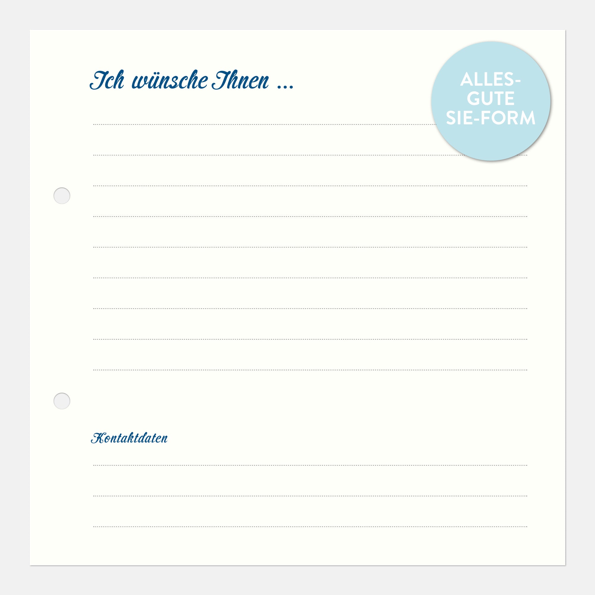 Abschiedsalbum für Kollegen