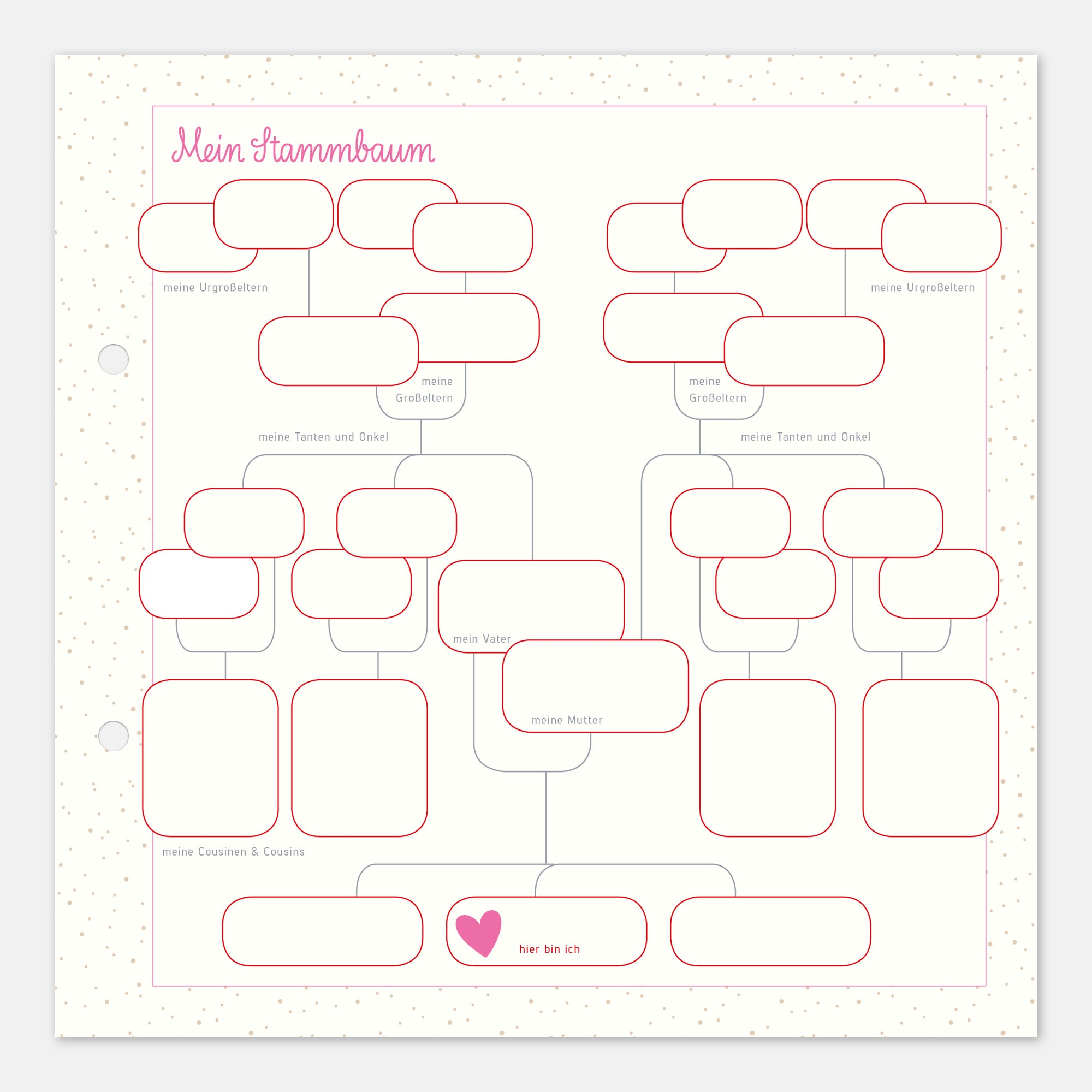 Gästebuch Geburt mit Babytagebuch pink