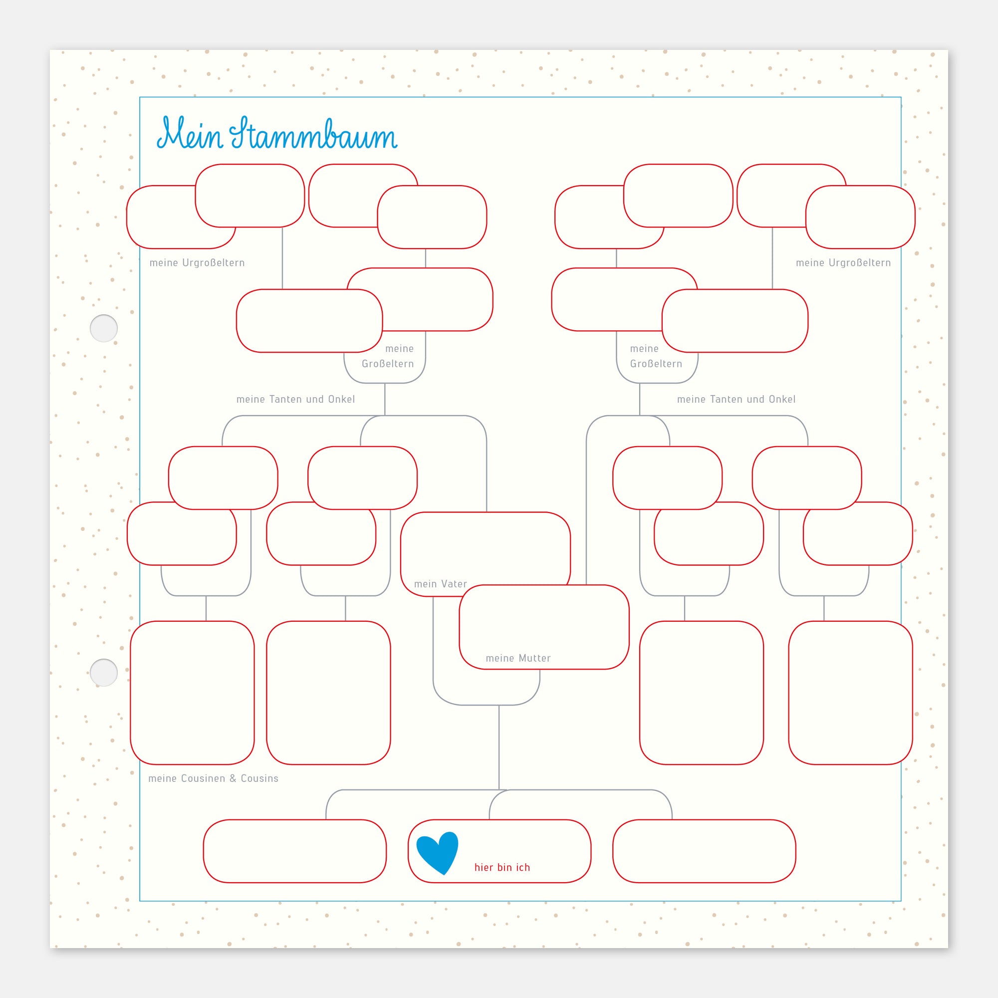 Gästebuch Geburt mit Babytagebuch blau