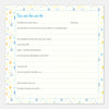 Gästebuch Geburt mit Babytagebuch blau