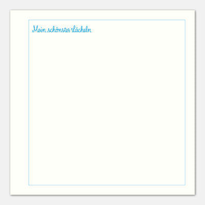 Gästebuch Geburt mit Babytagebuch blau