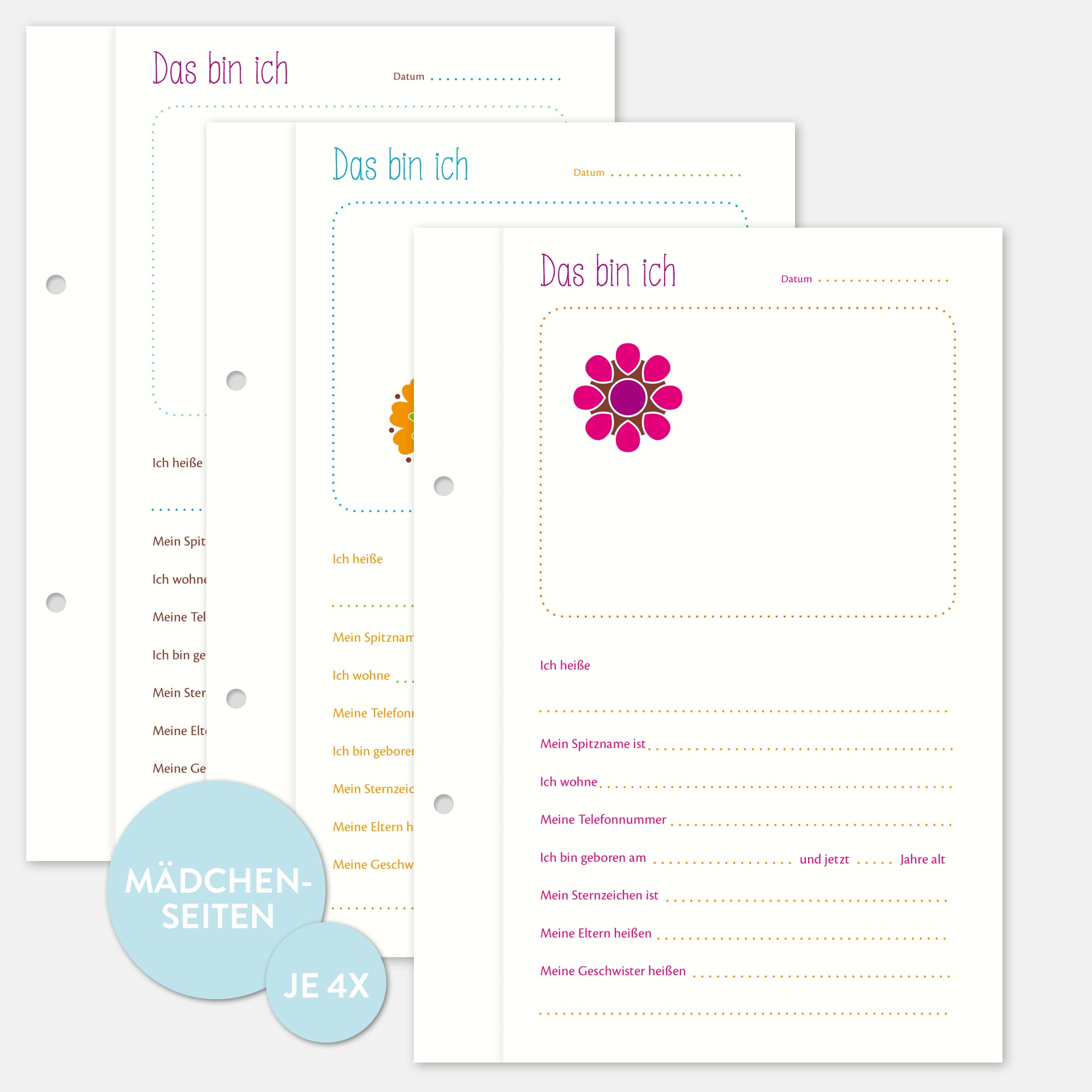 freundebuch Mädchen