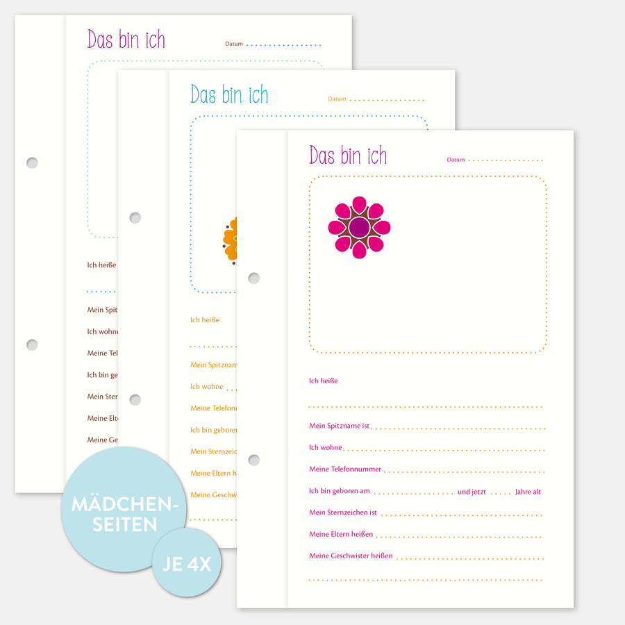 freundebuch Mädchen