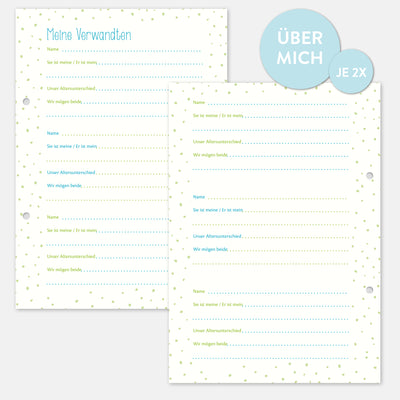 Freundebuchseiten »Über mich«