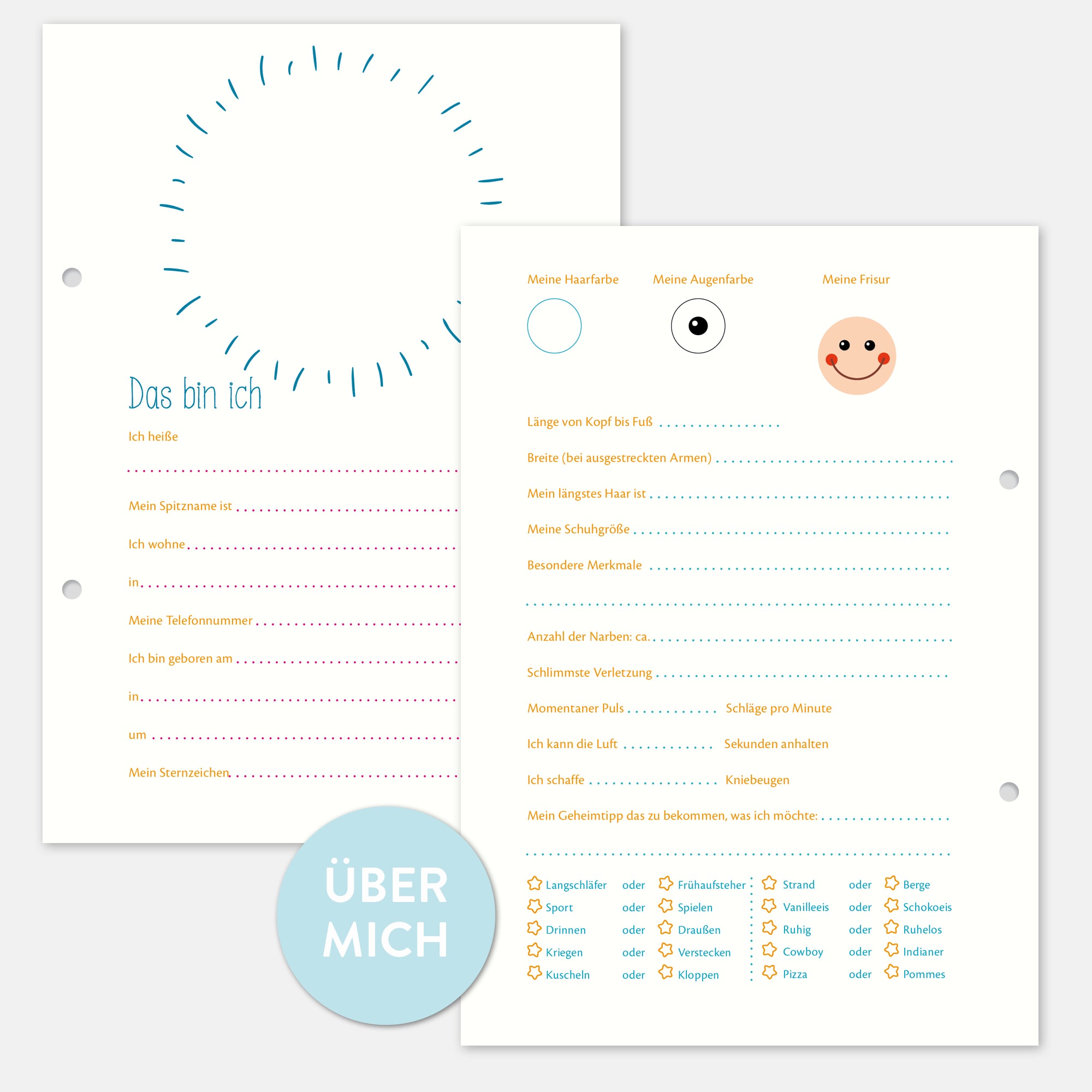 Freundebuchseiten Über mich