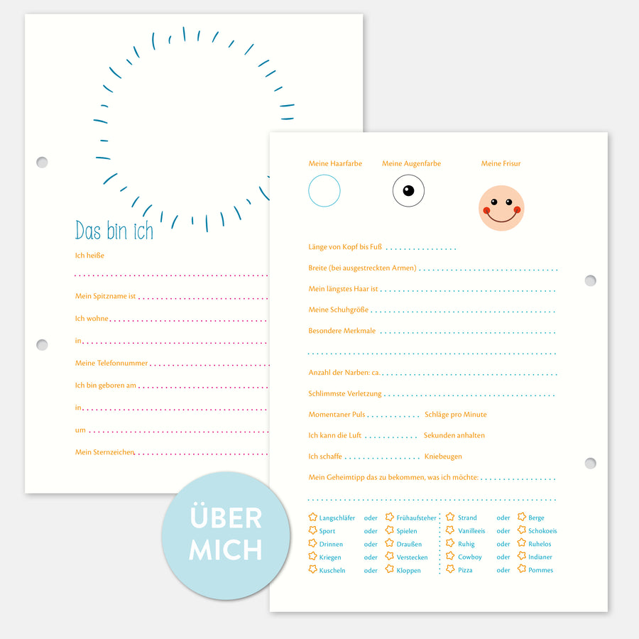 Freundebuchseiten Über mich