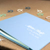 Gästebuch Taufe hellblau