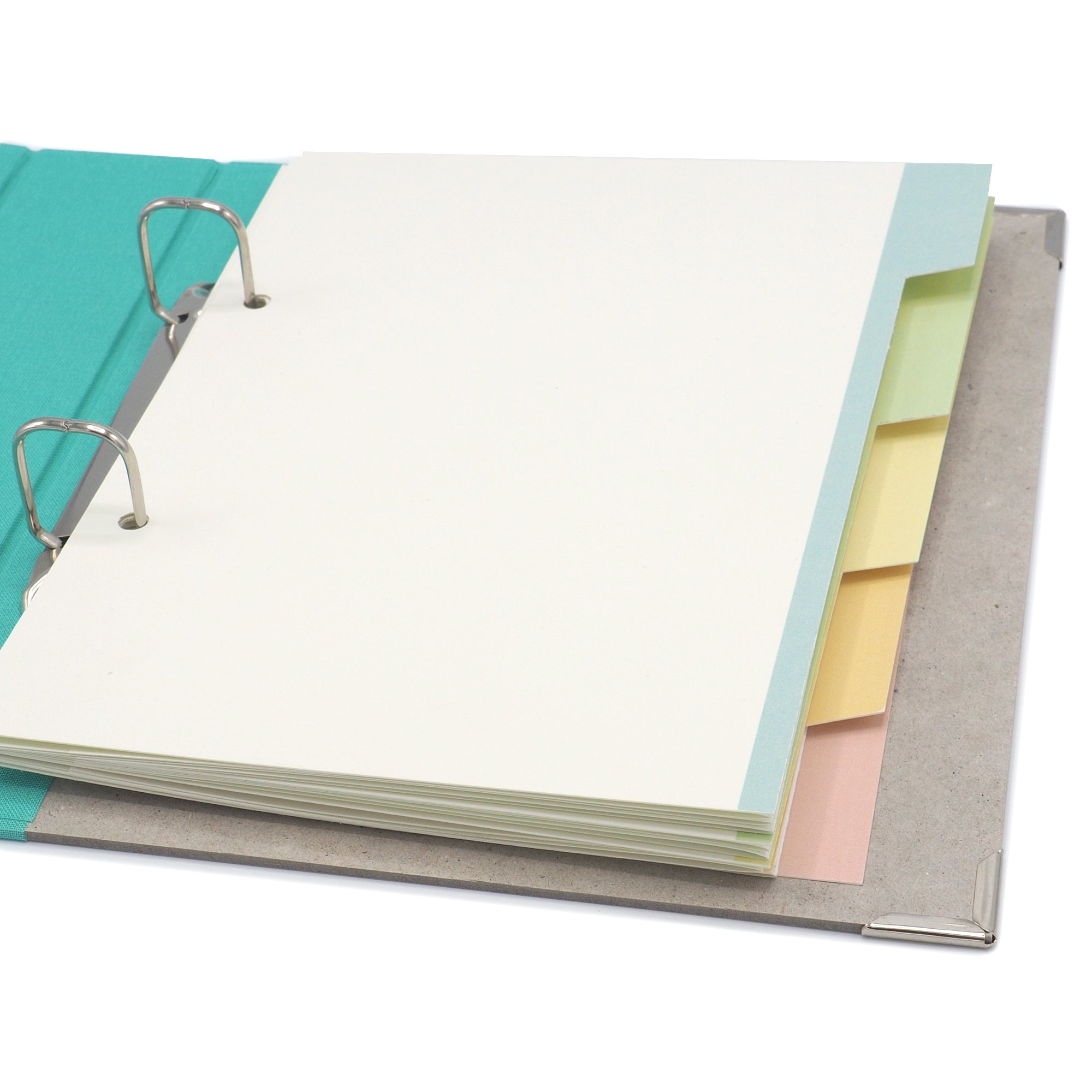 Register A5 pastellfarben DIY