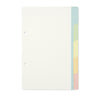 Register A5 pastellfarben DIY